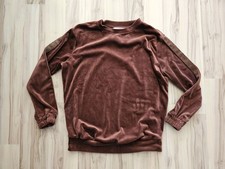 Hunkemöller MAMA Umstands Sweatshirt Pullover Velours Samt Gr. XS Cognac Braun 