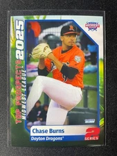 2025 Choice Midwest League Top Prospects Set SERIES 2 You Pick Free Shipping!!!