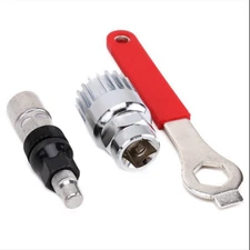 Bike Repair Tool Set: Crank Extractor Puller & Bottom Bracket Remover