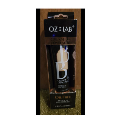OZE LAB BB Cream 2 in 1 Concealer Medium to Full Coverage Oil-Free SPF 30++ 1.2 
