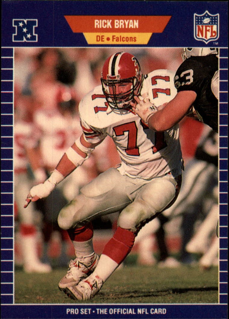 1989 Pro Set #3 Rick Bryan - FB