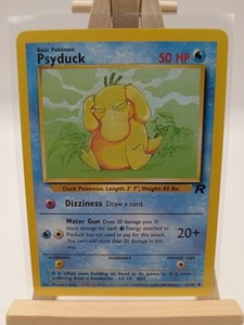 Pokemon TCG Psyduck Team Rocket 65/82 Unlimited Regular Common Card WOTC NM