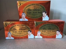 3 X Dr Alvin Kojic Acid  Soap from Professional Skin Care Formula 100% Authentic