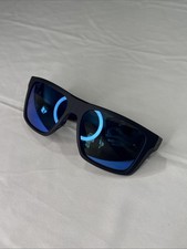 Costa Del Mar Lido Sunglasses Black Frame Blue Mirror 580G - New in Box