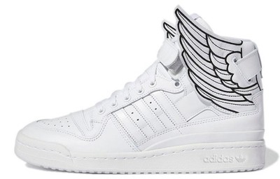 Adidas Forum Hi Wings 4.0 Jeremy Scott White Black - GX9445 Shoes Adidas Forum Hi Wings 4.0 Jeremy Scott White Black - GX9445 Shoes