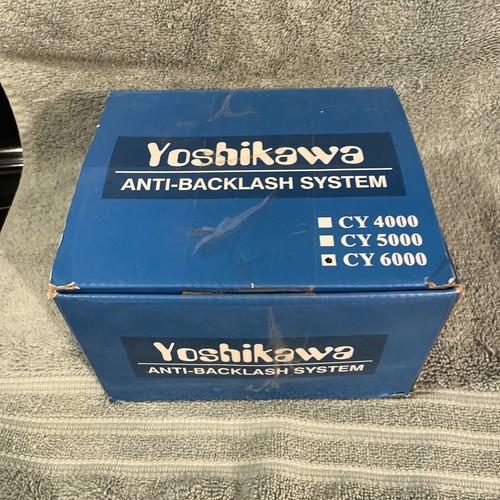 Yoshikawa Large Surf Fishing Spinning Reel Baitfeeder Sea Offshore 6000 5.5:1 - Picture 4 of 17