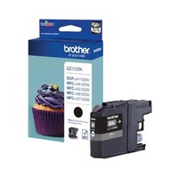 Brother Original Tintenpatrone LC-123BK Schwarz 600 Seiten