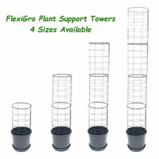 Plant Support Trellis Metal Frame With Pot Saucer Vegetables Climbing Plants Pea