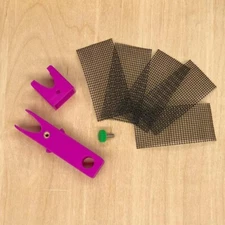 Versatile Pottery Small Sanding Harp - Hand Polishing & Clay Shaping Tool NEW