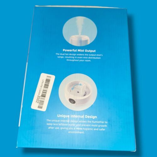 Hilife 3L Ultrasonic Cool Mist Set Exact Humidity Humidifier Automatic ...