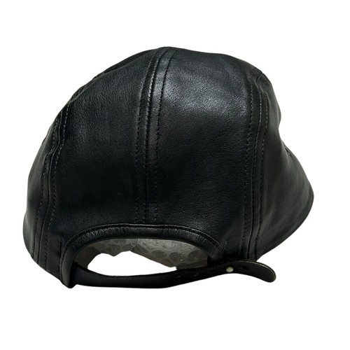 188 Hender Scheme leather jet cap cow leather " water proof jet cap " black - Picture 3 of 20