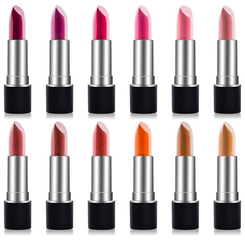 SHANY Slick & Shine Lipstick Set - 12 color Long Lasting & Moisturizing - Picture 2 of 9