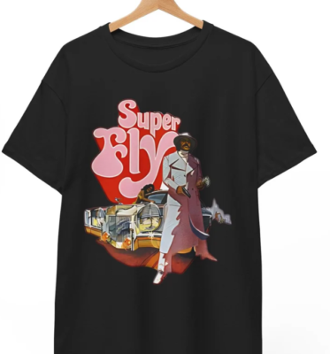 【新品、未使用】Superfly Tシャツ Super Fly Superfly Shirt Tv Movies Gift For Fans Unisex Short
