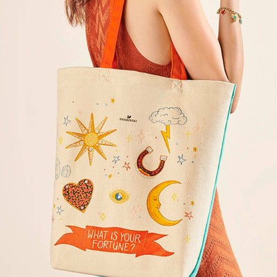 swarovski tote bag