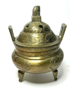 Chinese Bronze Censer Incense Burner Xuande Marking