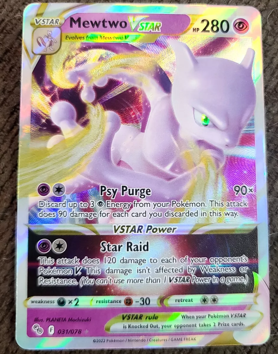 Mewtwo VSTAR Pokémon TCG: Pokémon GO, Pokémon