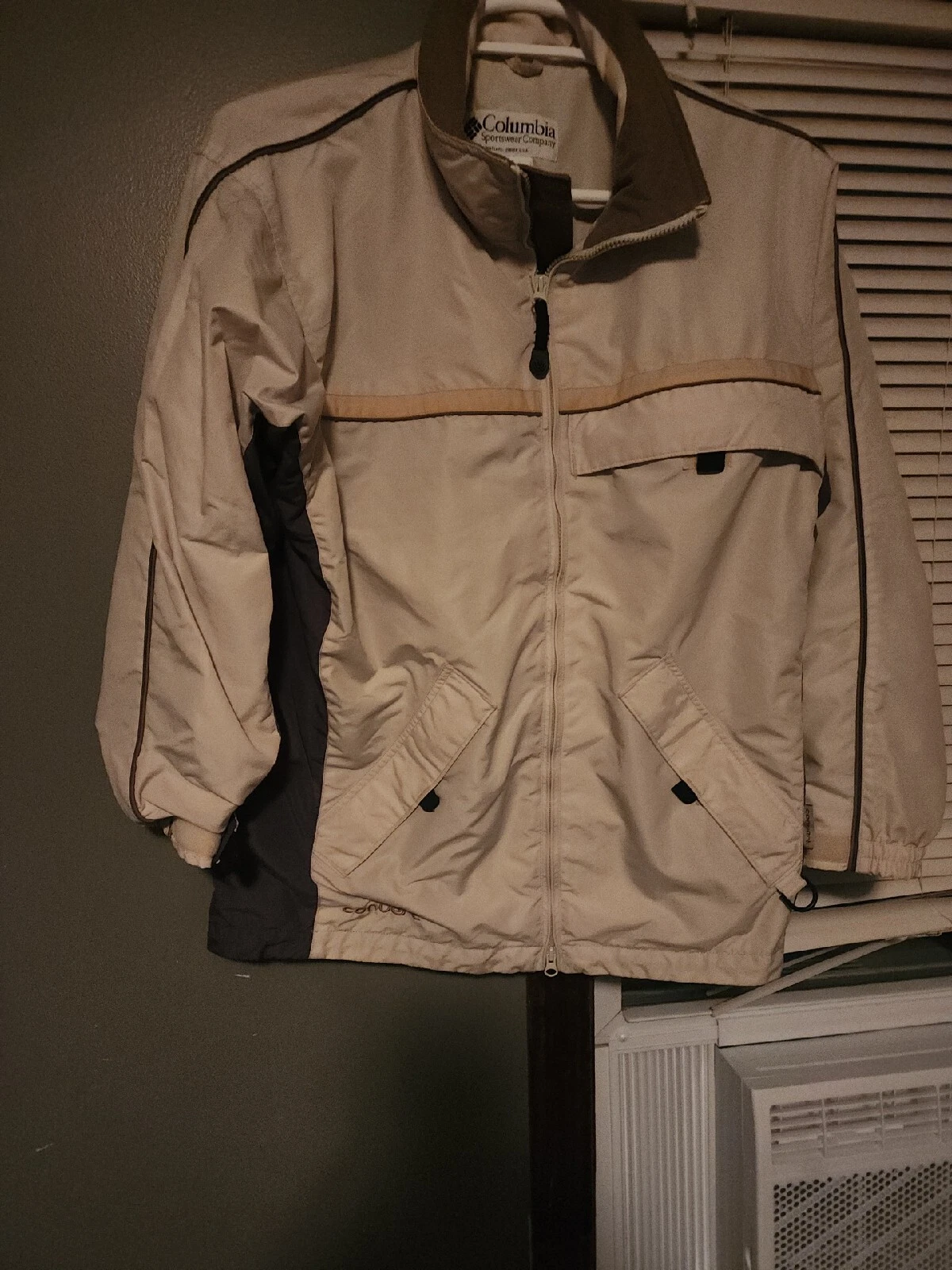Columbia Jacket Mens Medium Convert Sherpa Lined Full Zip Up Coat