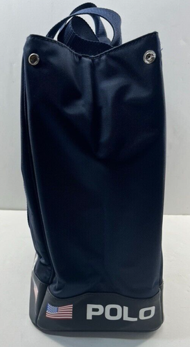 Polo Sport Ralph Lauren Tote Bag Blue Y2K 90s Vintage - Picture 4 of 8