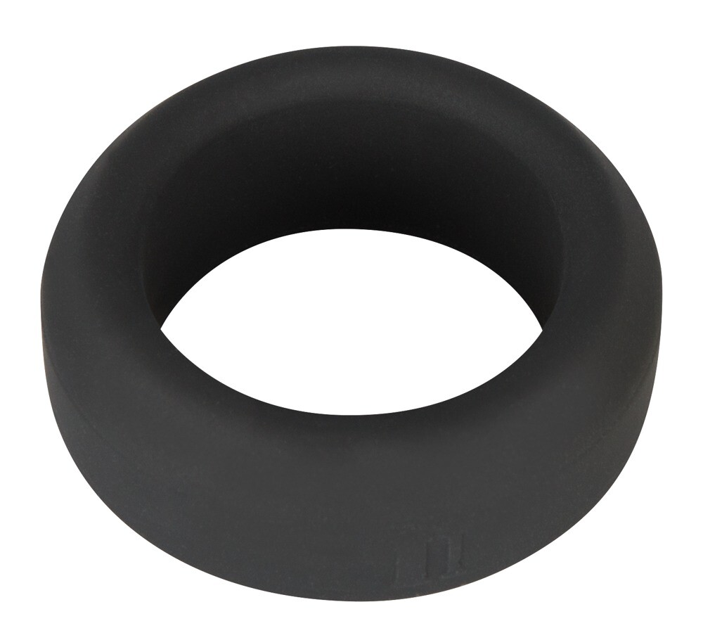Cock Ring In Silicone Nero – Anello Ritardante Per Pene E Testicoli – Taglia Unica