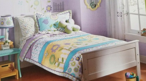 2 pc Circo Bud'n Blossom Collection Twin Quilt & Sham Set NIP - Picture 5 of 12
