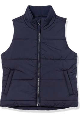 Amazon Essentials Girls and Toddlers' Heavyweight Puffer Vest 2T Navy