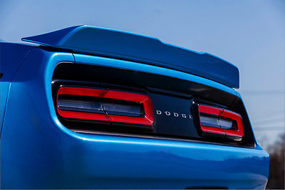 FITS DODGE CHALLENGER 15-17 LARGE LIP STYLE REAR TRUNK SPOILER - UNPAINTED (B)
