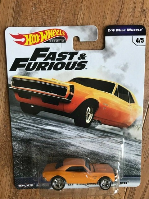 2019 Hot Wheels Premium Fast Furious Complete Set 5 3rd Wave 14 Mile Muscle