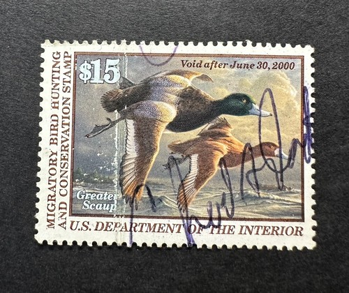 WTDstamps - #RW63 1996 - US Federal Duck Stamp - Foto 5