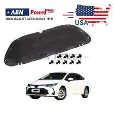 Front Engine Cover Hood Insulation Pad Heat Shield for Toyota Corolla 2020-2023