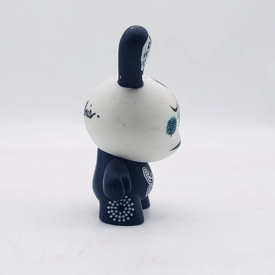 Kidrobot Dunny Vinyl Figure 2Tone Series 2010 - Death & Rebirth By Ryan Bubnis - Image 4 of 4