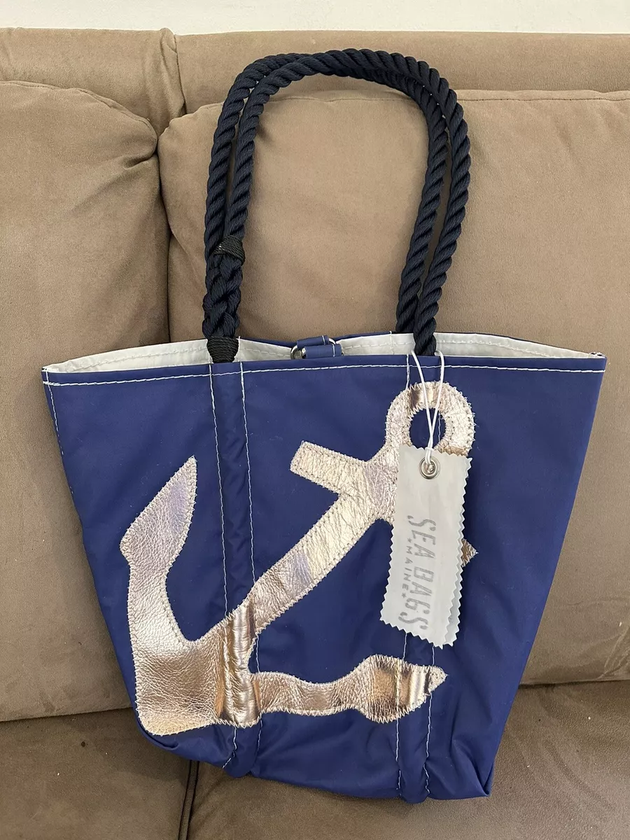 Navy and rose gold bag sale