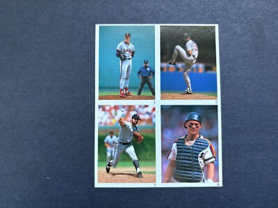 U Pick - 1991 Red Foley 4 Player Sticker Sheets