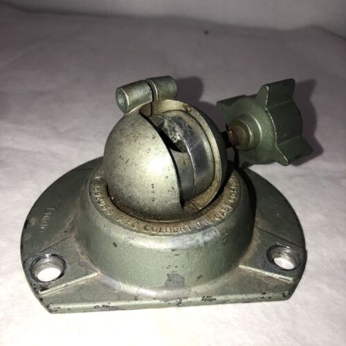 Vintage Panavise 305 2-1/2 x 5" Multi-Winkel Schraubstock drehbare Basis