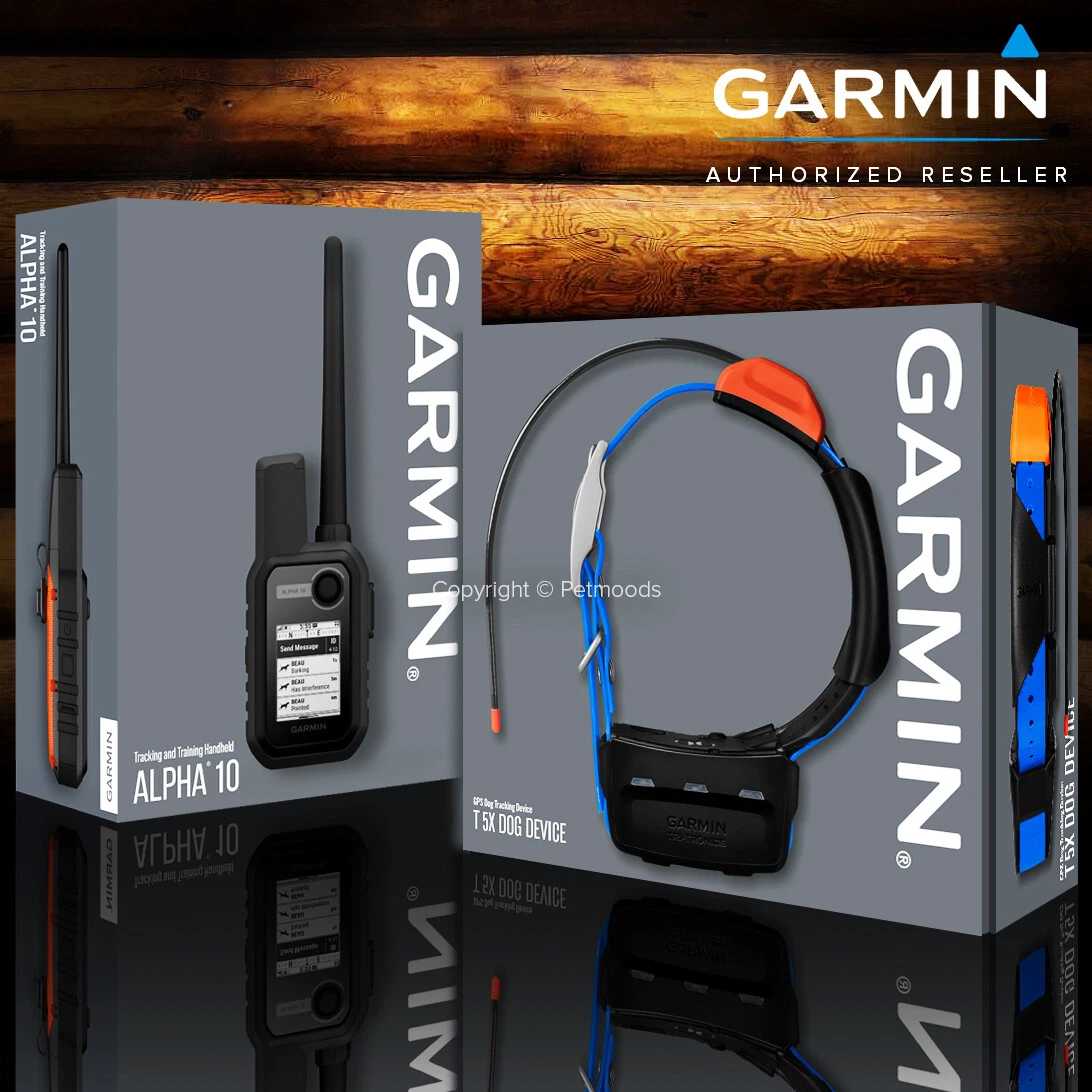 Garmin Alpha 10 Bundle T5X Dog Device GPS Collar Tracking Only eBay