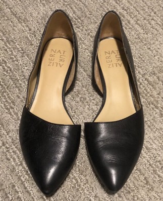 naturalizer black flats