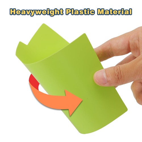 Chell 4x6 Plastic Index Card Dividers, Heavyweight Poly Index Card Guides A-Z... - Picture 4 of 7