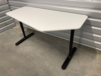 WHITE IKEA BEKANT DESKS (63.00x31.50) | eBay