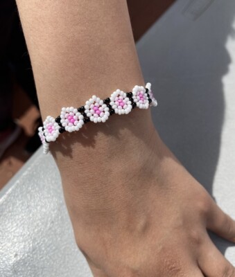 HUICHOL MEXICAN HAND MADE JEWELRY BEADED FOLK ART