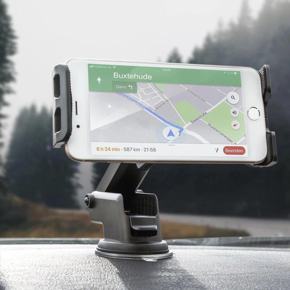 Car Mount Holder Phone Dashboard Suitable For for Samsung Galaxy S7 - Image 3 of 4