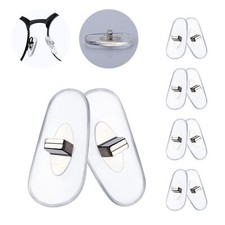 Silicone Replacement Crystal Clear Nose Piece For-RayBan RB3558/ RB3549