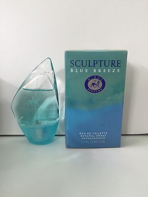 Nikos Sculpture Blau Breeze For Men Limitierte Edition EDT 50ml Spray Neu & Rare