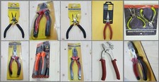 HEAVY DUTY GRIP COMBINATION LONG ROUND NOSE CUTTER CUTTING PLIERS INSULATED DIY