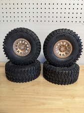 2.9 Beadlock Wheels Rims 17mm Bronze 4 16 Scx6 With Tires Proline Hyrax