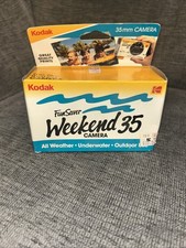 Kodak FunSaver Weekend 35 Disposable Camera NIB Waterproof All Weather Outdoor