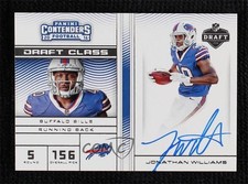 2016 Panini Contenders Draft Class RPS Auto Jonathan Williams #20 Auto 4ns