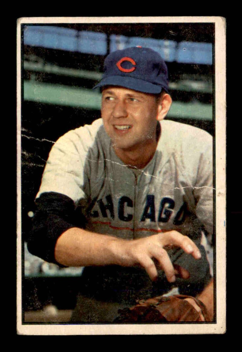 1953 Bowman Color #110 Bob Rush   GOOD X2956613