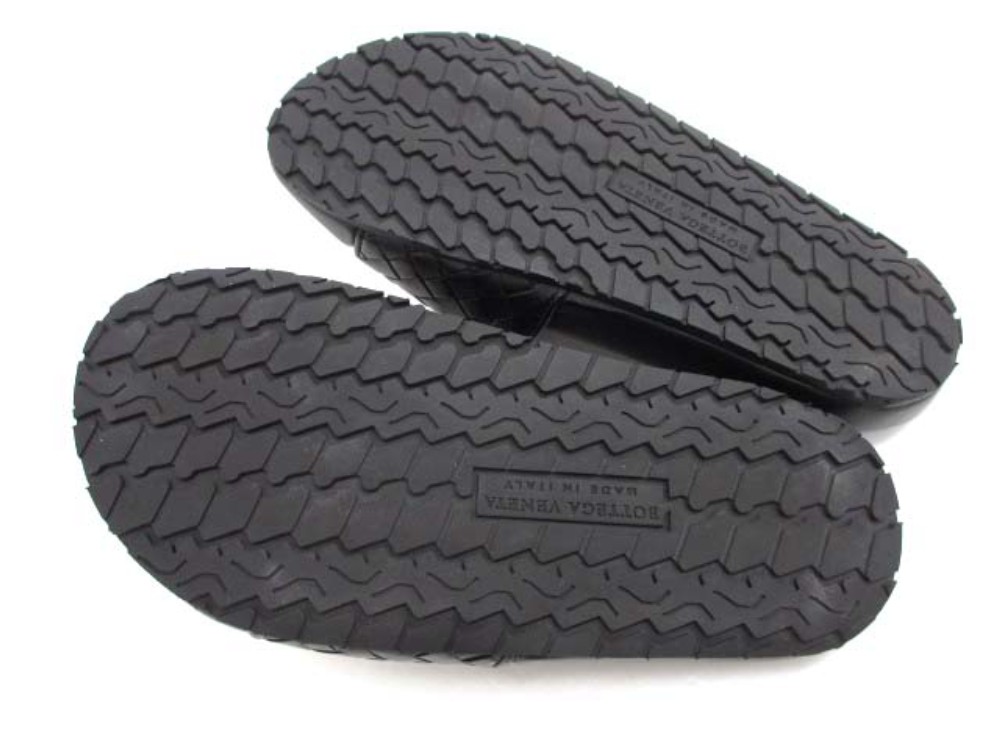 BOTTEGA VENETA Sandals Women's Size 34 Black Leather thumbnail 6