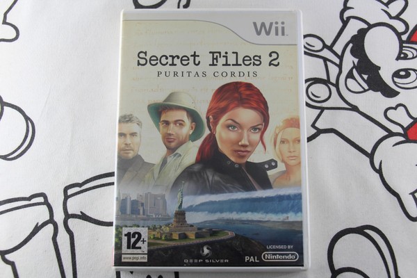 NINTENDO WII SECRET FILES 2 PURITAS CORDIS MUY BUEN ESTADO PAL ESPAÑA