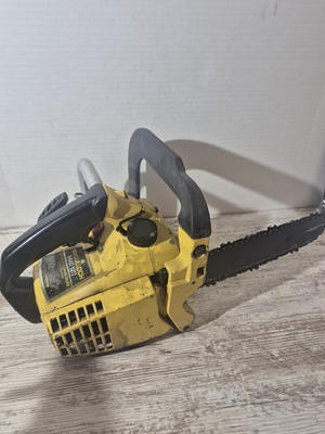 #ad #ad McCulloch Mac 120 Gas Powered Chainsaw For Collectors Read Description $59.99