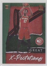 2020-21 Panini Donruss Great X-Pectations Green Flood Onyeka Okongwu #6 14sx